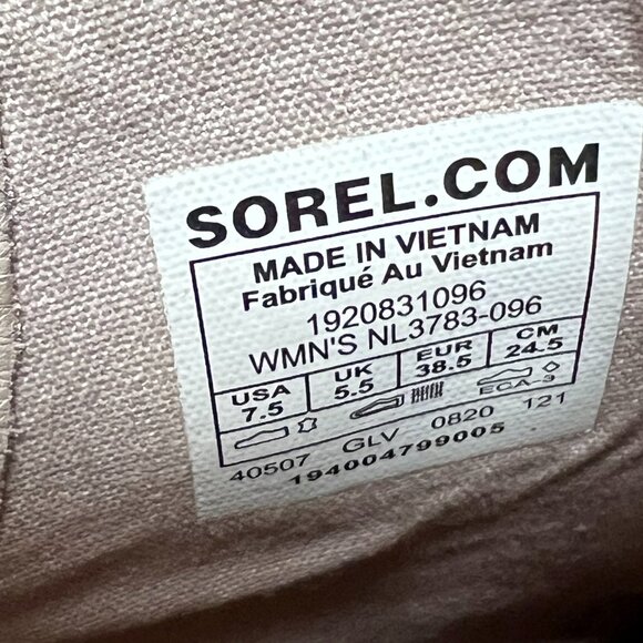 Sorel Lolla II Suede Booties Size 7.5 - Picture 6 of 10